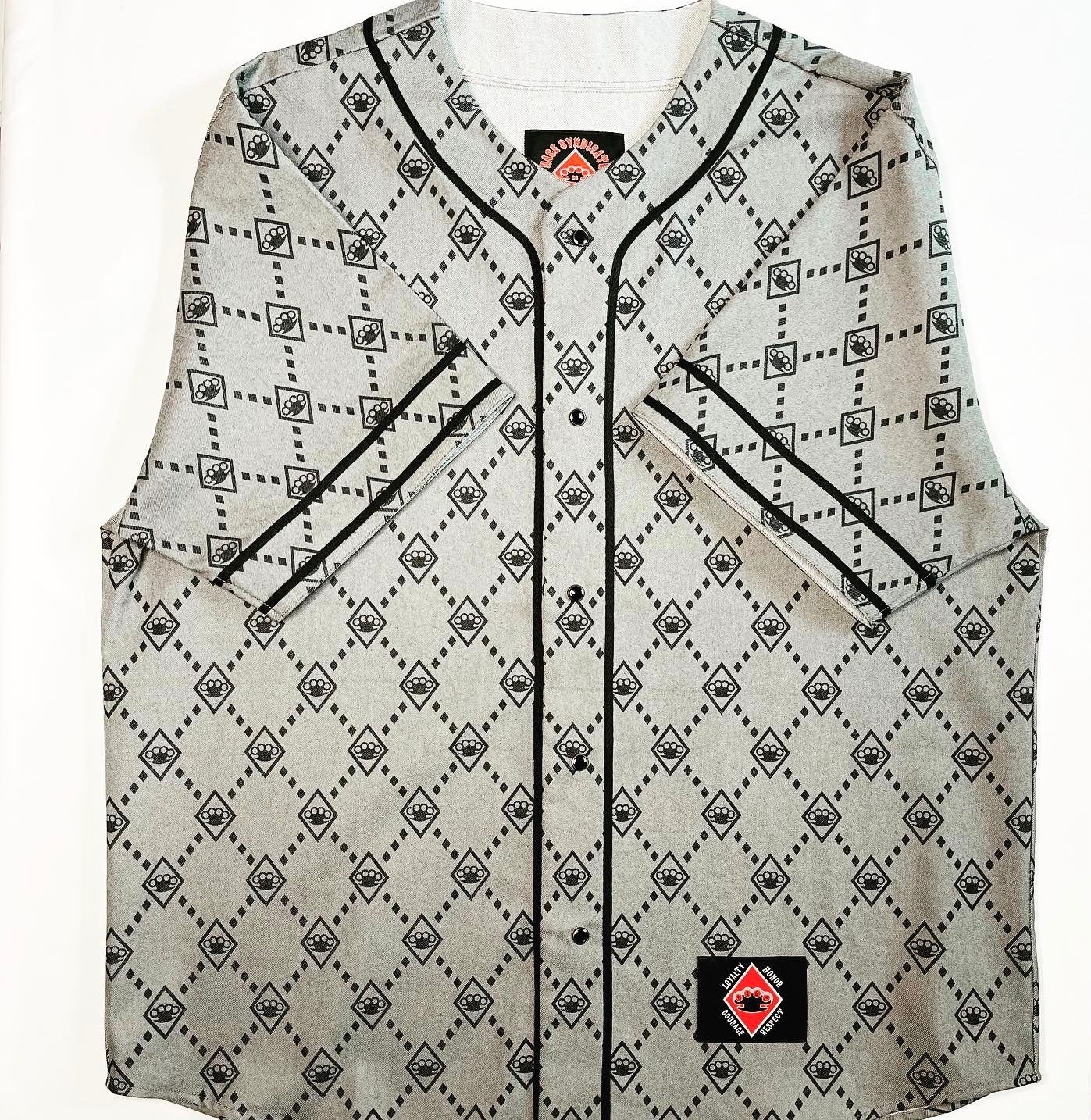 Buy OG Crinkled Denim Baseball Jersey Men's Shirts from Buyers Picks. Find  Buyers Picks fashion & more at